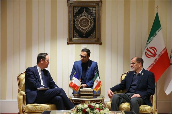 French Ambassador to Tehran Hosted by NOC President