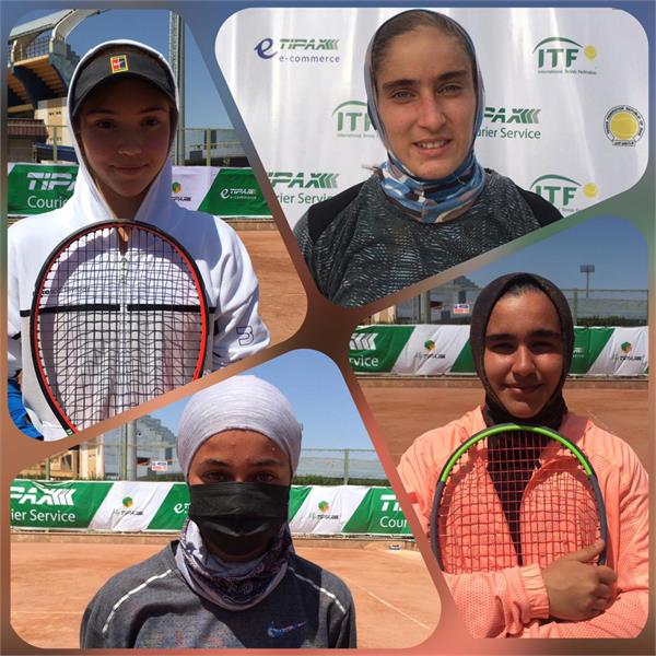 دختران تنیسور ایرانی به مرحله نیمه نهایی تور جهانی راه یافتند