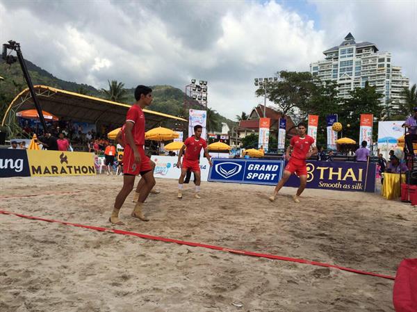 چهارمین دروه بازیهای ساحلی_تایلند؛باخت تیم ملی سپک تاکرا در بخش رگو برابر قهرمان جهان