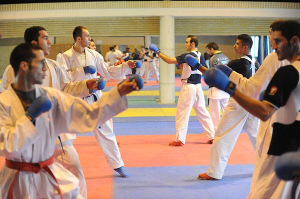 آغاز دور جدید تمرینات تیم ملی بزرگسالان کاراته در آکادمی ملی المپیک