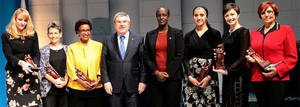 6 زن جایزه توسعه ورزش زنان IOC را دریافت کردند