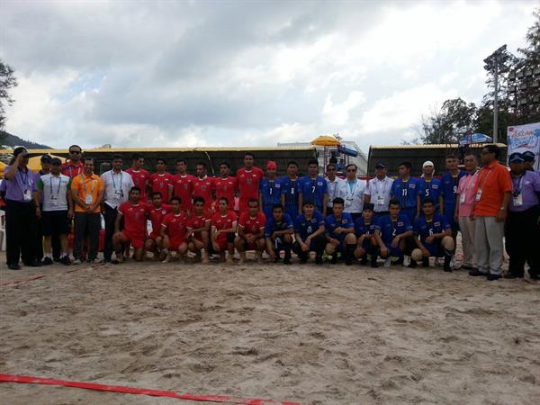 چهارمین دوره بازیهای ساحلی_تایلند؛شکست سپک تاکرا برابر قهرمان آسیا