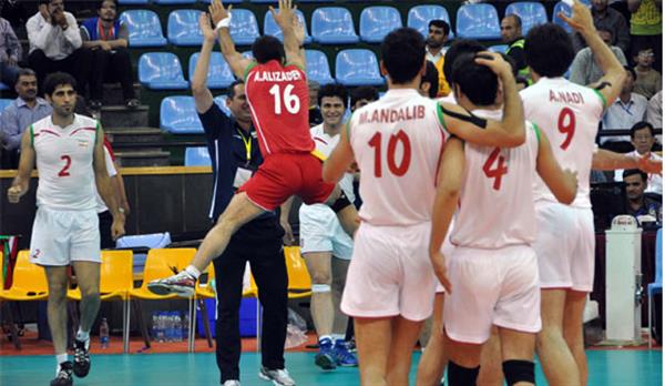 تیم ملی ب والیبال ایران بر بام آسیا ایستاد؛سومین قهرمانی ایران در جام کنفدراسیون آسیا