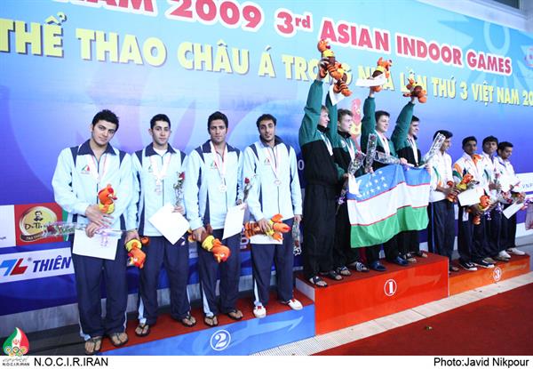 سومین دوره بازیهای داخل سالن آسیا-ویتنام؛شناگران بیست و هشتمین مدال ایران را کسب کردند