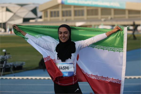 بازیهای کشورهای اسلامی -قونیه؛ نایب قهرمانی فرزانه فصیحی دونده کشورمان