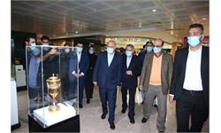 مراسم رونمایی از تندیس قهرمانان ورزش کشور با حضور رییس مجلس شورای اسلامی 16