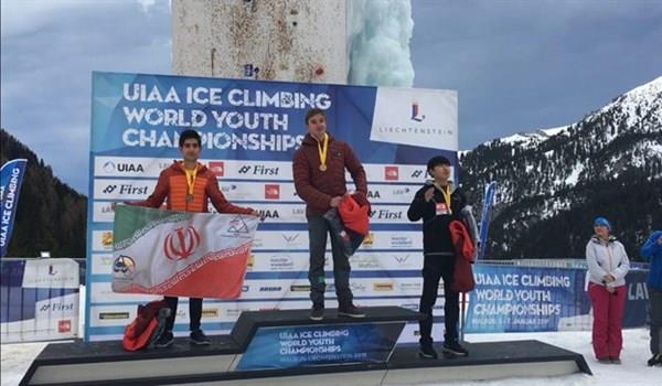 Iran Ice Climber Bags Silver in Liechtenstein Champs