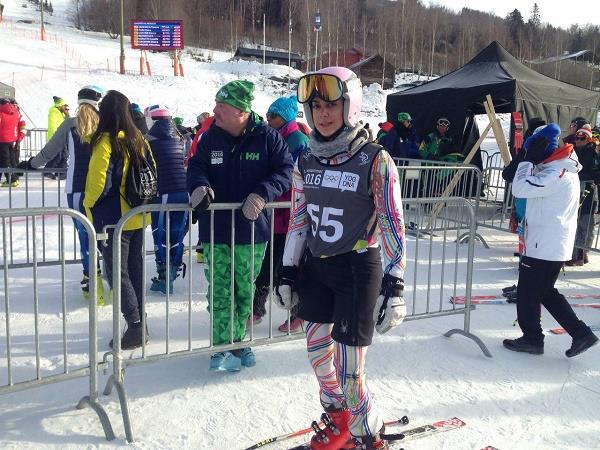 دومین دوره بازیهای المپیک زمستانی نوجوانان 2016 - نروژ؛پایان کار جوادی در مارپیچ بزرگ