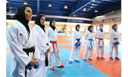 بازدید مسولان کمیته ملی المپیک از اردو تیم ملی کاراته بانوان 1