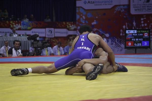 هفدهمین دوره بازیهای آسیایی اینچئون  ؛رحیمی با شکست نماینده قرقیزستان راهی مرحله بعد کشتی شد