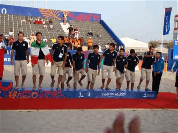 دومین دوره بازیهای ساحلی آسیای-مسقط؛تیم ملی فوتبال ساحلی ایران به مدال برنز رسید