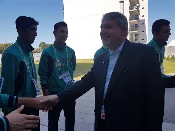 سومین دوره بازیهای المپیک جوانان-2018بوینس آیرس؛بازدید دکتر صالحی امیری از دهکده بازیها