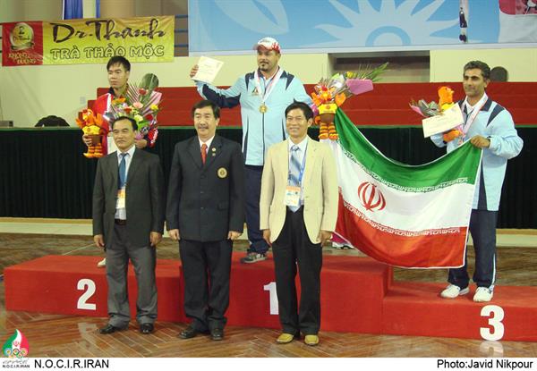 سومین دوره بازی های داخل سالن آسیا -ویتنام؛حضور ایران در رده پنجم با 37 مدال