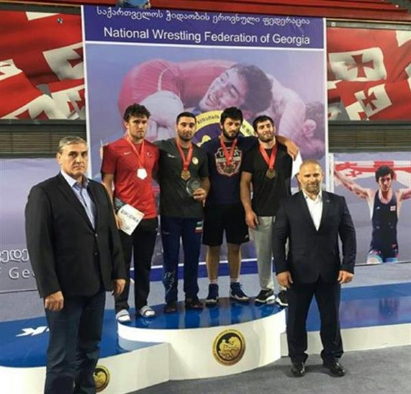 رقابت های بین المللی جایزه بزرگ گرجستان؛گلیج طلا گرفت اکبری و حسینی برنز