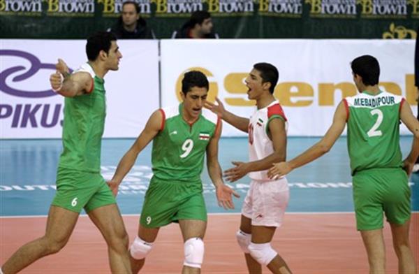 در پایان روز دوم جام کنفدراسیون والیبال آسیا ایران صدرنشین گروه (ب) شد