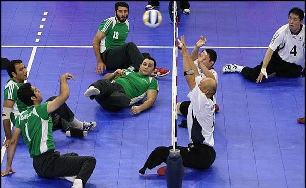 تیم ملی والیبال نشسته ایران از سد میزبان گذشت
