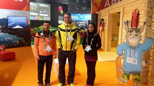 دومین پرچمدار زن در یک سال المپیکی؛آوا جوادی پرچمدار ایران در بازیهای المپیک نوجوانان زمستانی لیل هامر