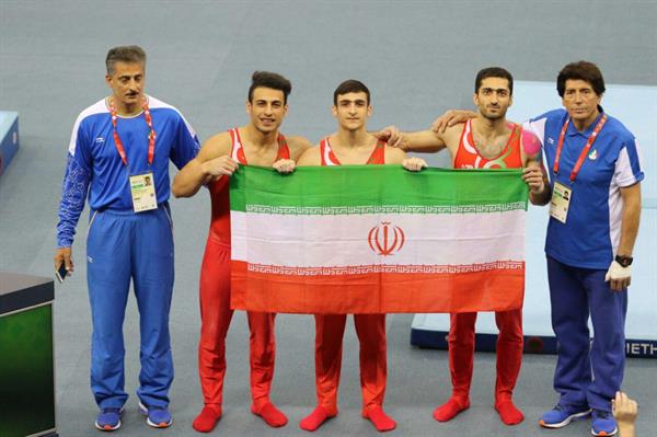 چهارمین دوره بازیهای همبستگی کشورهای اسلامی ؛ اذرپی : حق میزبانی ما را از مدال نقره محروم کرد/ هر سه ژیمناست ما شانس مدال آوری دارند
