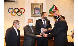 دیدار های ریاست کمیته المپیک مجارستان در ایران 26