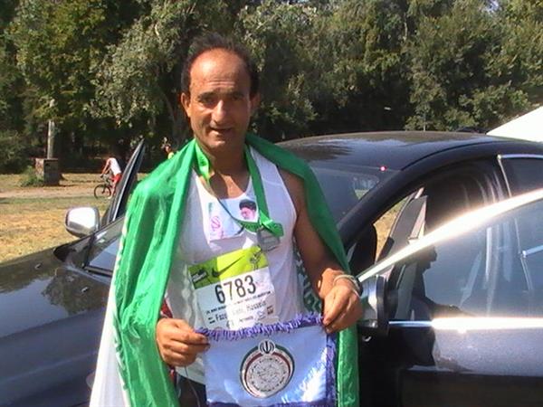 موفقیت دونده ایرانی در مسابقات نیمه استقمات مادرید