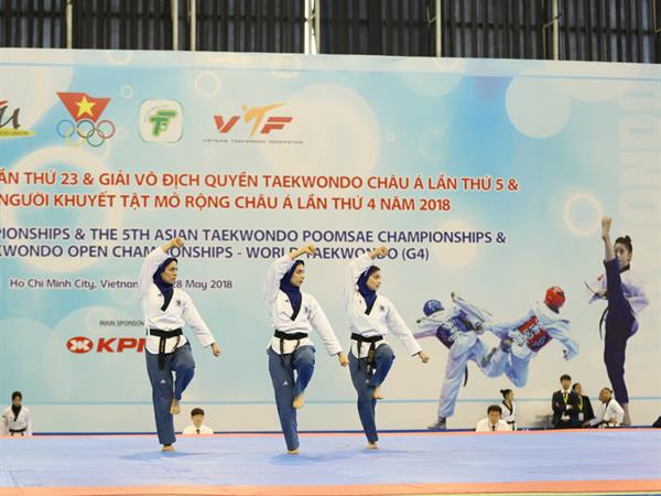 چین تایپه، میزبان مسابقات پومسه قهرمانی جهان