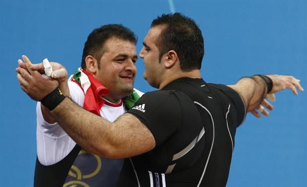 تیم ملی وزنه برداری مردان ایران نایب قهرمان بازی های المپیک شد(650)