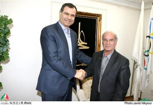 در دیدار دبیر کل کلی کمیته ملی المپیک آلبانی با افشارزاده صورت گرفت؛امضا توافقنامه همکاری ورزشی بین دو کشور