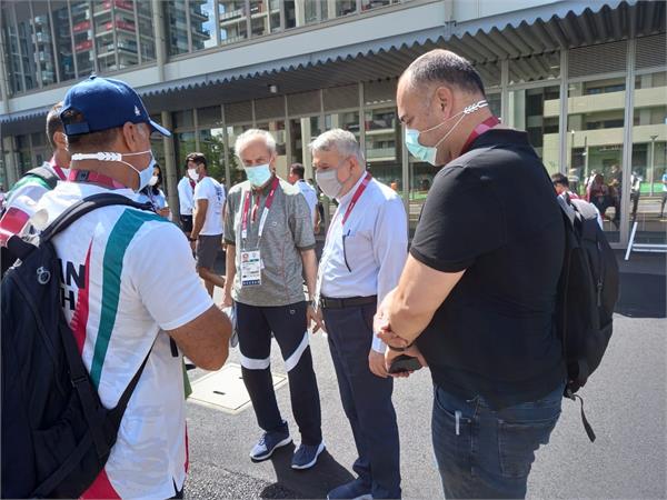 المپیک توکیو 2020 ؛بازدید دکتر صالحی امیری از دهکده بازیها