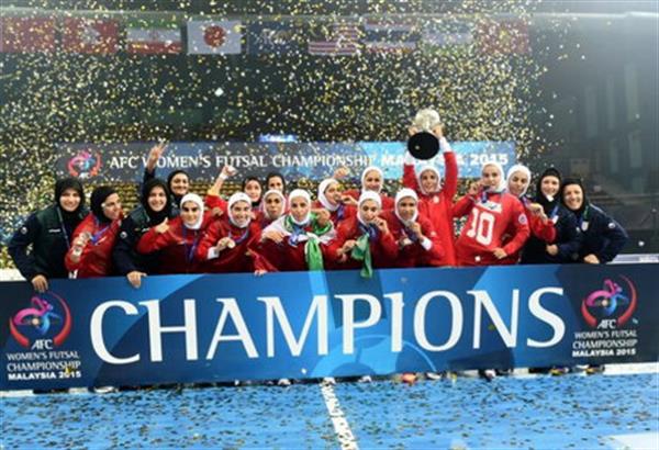 صالحی امیری قهرمانی تیم ملی فوتسال بانوان در آسیا را تبریک گفت