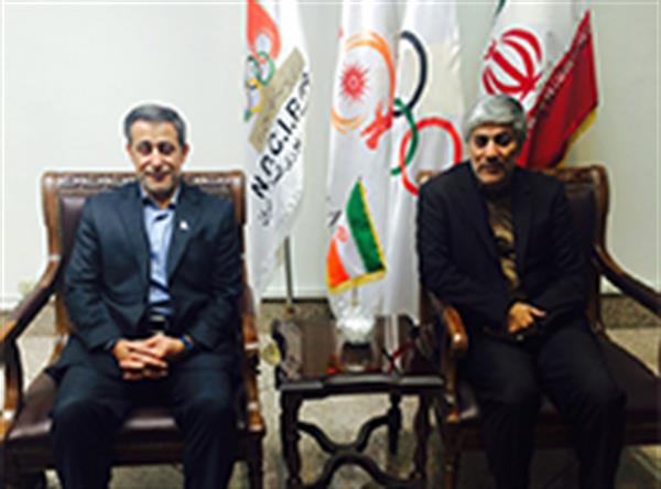 در دیدار کیکاوس سعیدی با رئیس کمیته ملی المپیک؛کیومرث هاشمی: فدراسیون گلف باید فضای ورزشی مناسب در اختیار داشته باشد