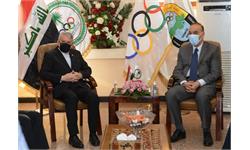 دیدارهای ریاست کمیته ملی المپیک در کشور عراق 8