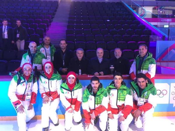 در حاشیه مراسم افتتاحیه بازیهای المپیک زمستانی جوانان برگزار شد؛دیدار مسئولین ورزشی ایران با اعضای کاروان اعزامی