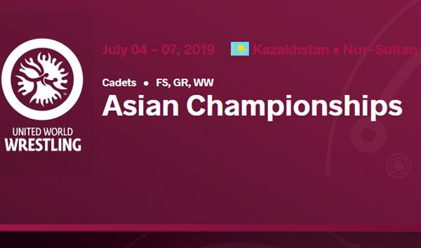 رقابت های کشتی نوجوانان قهرمانی آسیا از فردا در شهر نورسلطان قزاقستان آغاز می شود