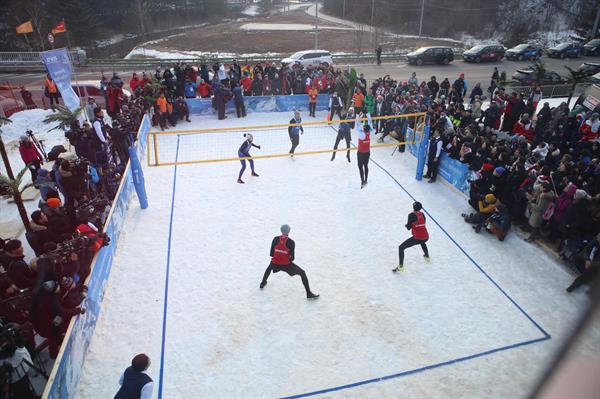 والیبال در برف سوغات فدراسیون بین المللی در لوزان 2020