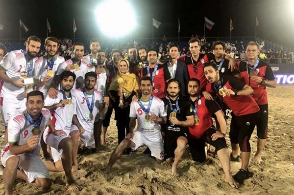 هتریک ایران در قهرمانی جام بین‌قاره‌ای فوتبال ساحلی؛جام نهم با رنگ پرچم ایران به پایان رسید