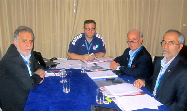بازگشت مسئولین کمیته ملی المپیک از نشست سرپرستان المپیک 2012 لندن