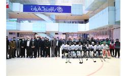بازدید از تیم ملی هاکی روی یخ و افتتاح سالن بولینگ بازار بزرگ ایران 7