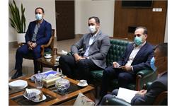 دیدار دبیرکل کمیته ملی المپیک با مسوولان سفارت چین در ایران 5