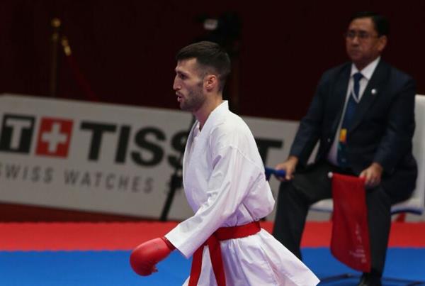 هجدهمین دوره بازیهای آسیایی-جاکارتا؛نماینده کاراته مردان ایران به نقره بسنده کرد