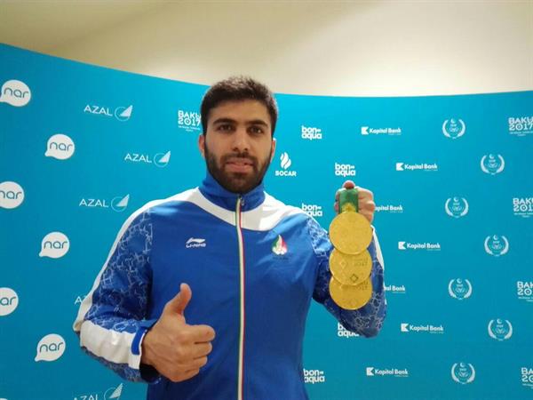 چهارمین دوره بازیهای همبستگی کشورهای اسلامی؛مجتبی ولی پور دارنده سه طلای شیرجه:با کمترین ورزشکار بیشترین مدال را کسب کردیم