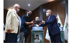 مراسم رونمایی از تندیس قهرمانان ورزش کشور با حضور رییس مجلس شورای اسلامی 54