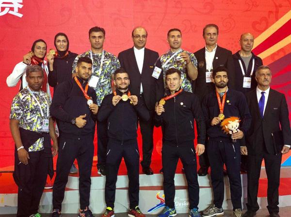 کمیته ملی المپیک  قهرمانی ووشوکاران کشورمان در اوردگاه جهانی را تبریک گفت