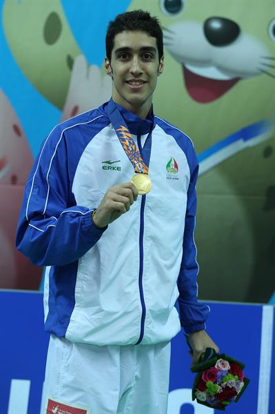 هفدهمین دوره بازیهای آسیایی  اینچئون ؛پانزدهمین مدال طلا بر سینه خدابخشی درخشید