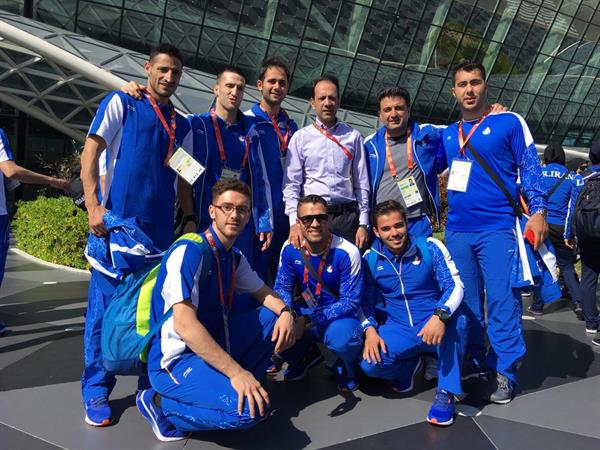 چهارمین دوره بازیهای همبستگی کشورهای اسلامی؛تیم های ملی کاراته بانوان و آقایان به همراه تیم ملی واترپلو وارد باکو شدند