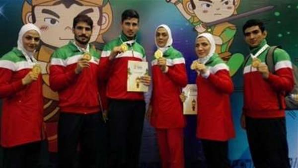 لاعبة ايرانية تحرز الذهبية بكأس العالم للووشو 2016