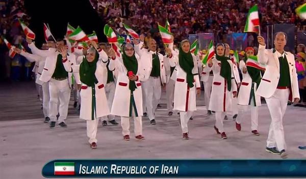 سی و یکمین دوره بازیهای المپیک تابستانی2016؛ رژه کاروان ورزشی ایران انجام شد