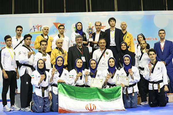 پنجمین دوره مسابقات پومسه قهرمانی آسیا – ویتنام؛پومسه‌روهای ایرانی نایب قهرمان آسیا شدند