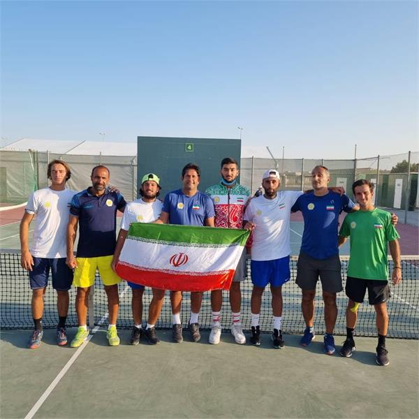 مسابقات تنیس دیویس کاپ - بحرین،تیم ملی تنیس  ایران گام نخست را محکم برداشت