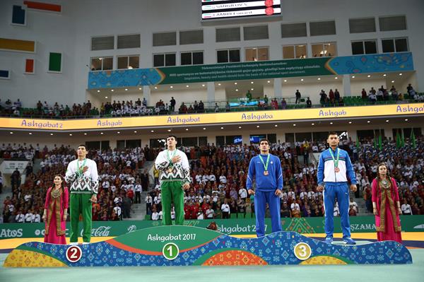 پنجمین دوره بازیهای داخل سالن آسیا - ترکمنستان ؛