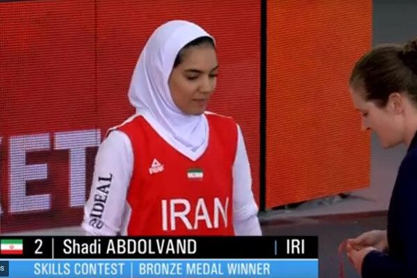 در بخش مهارت های انفرادی جام جهانی؛عبدالوند اولین مدال جهانی بسکتبال بانوان ایران را کسب کرد